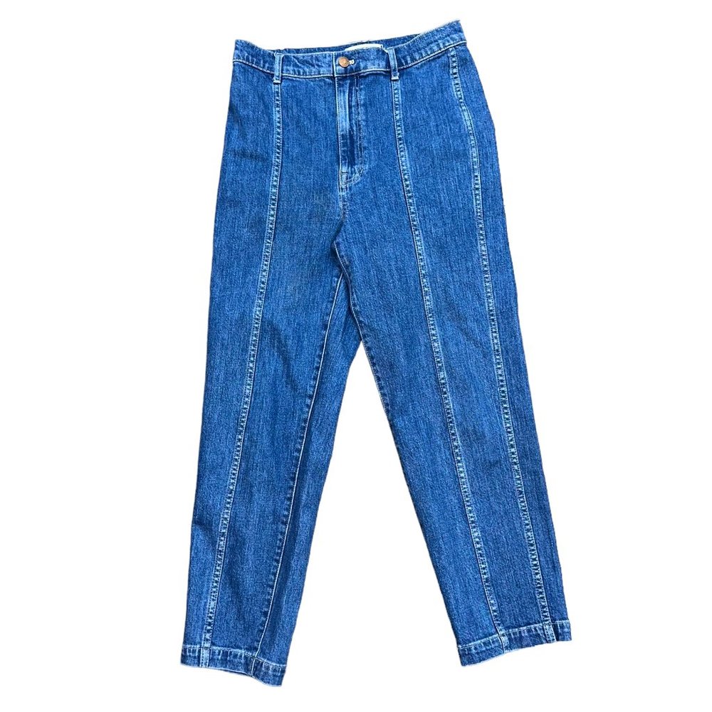 Madewell High-Rise Slim Boyjean Center Seam Size 27